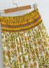 Boho Skirts in Yellow Sand Verbena For Women